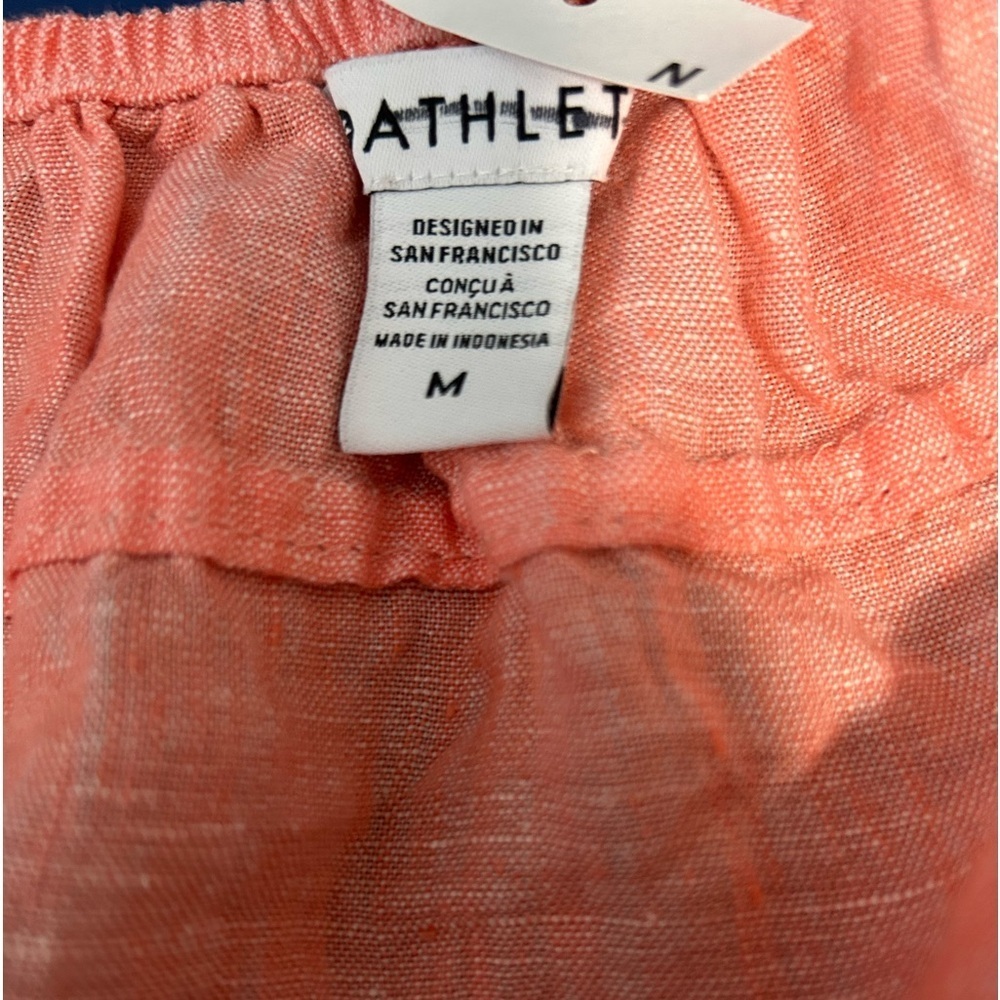 New Athleta Voyager 100% Linen Tank Sunset Glow XS, S, and M - Picture 7 of 7
